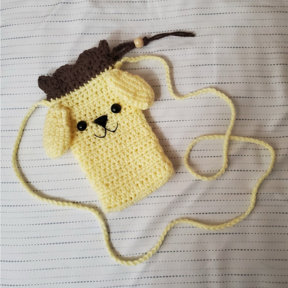 Pompompurin Crochet Purse